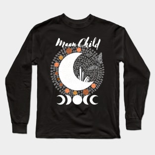 Moonchild Crystals and Moths Long Sleeve T-Shirt